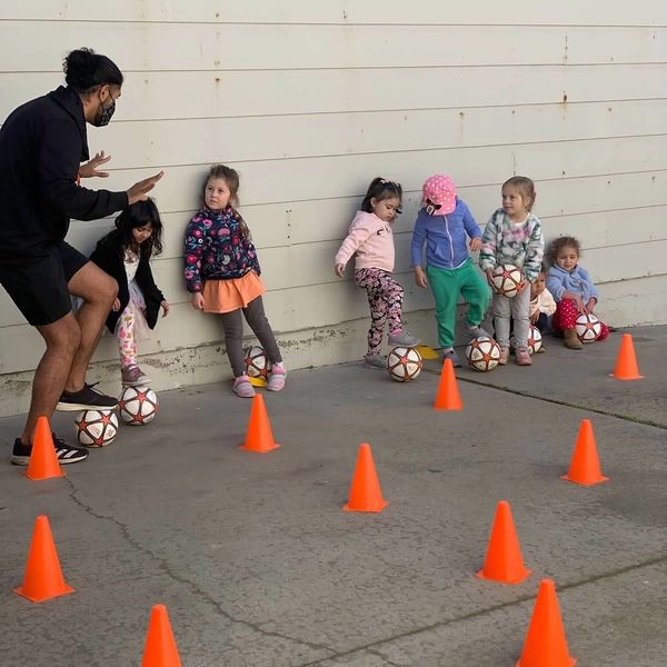We love to play Soccer with @Soccershots!